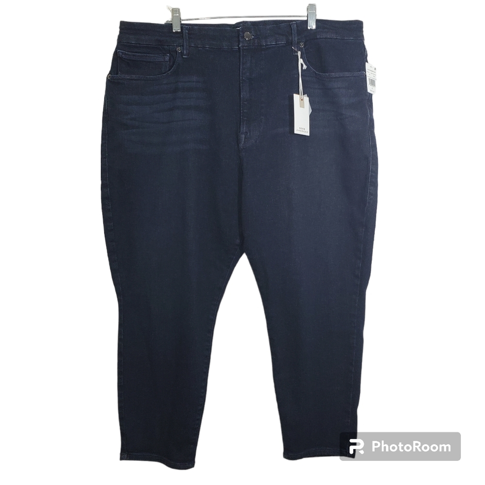 NWT Good American Always Fits Petite Jeans Fits Plus Sizes 28 30 32 Multi Size